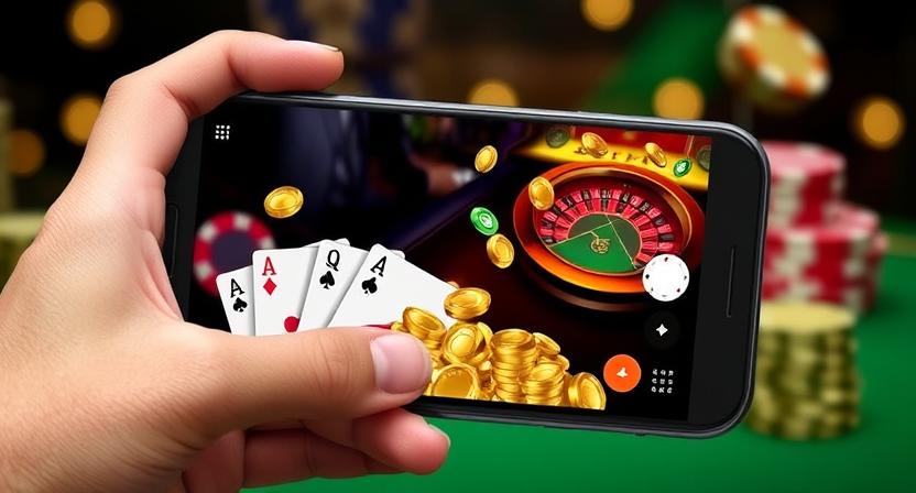 DHK88 mobile casino app interface
